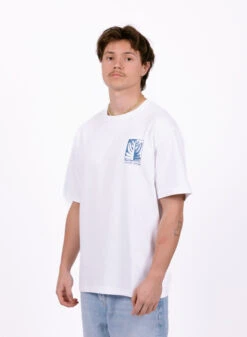 Samsoe Samsoe Sawind Uni T-shirt 11725 White Earth Beat