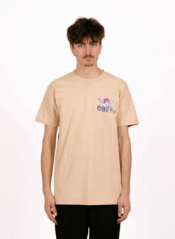Obey Baby Angel Classic T-shirt Sand