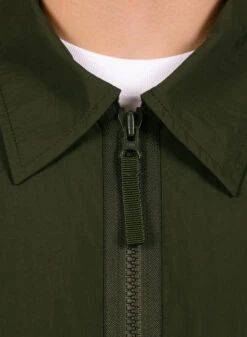 Olaf Hussein Crinkle Nylon Jacket Pewter -Quality Fashion Clothing Store image 962
