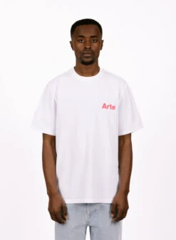 Arte Teo Back Heart T-shirt White -Quality Fashion Clothing Store image 997