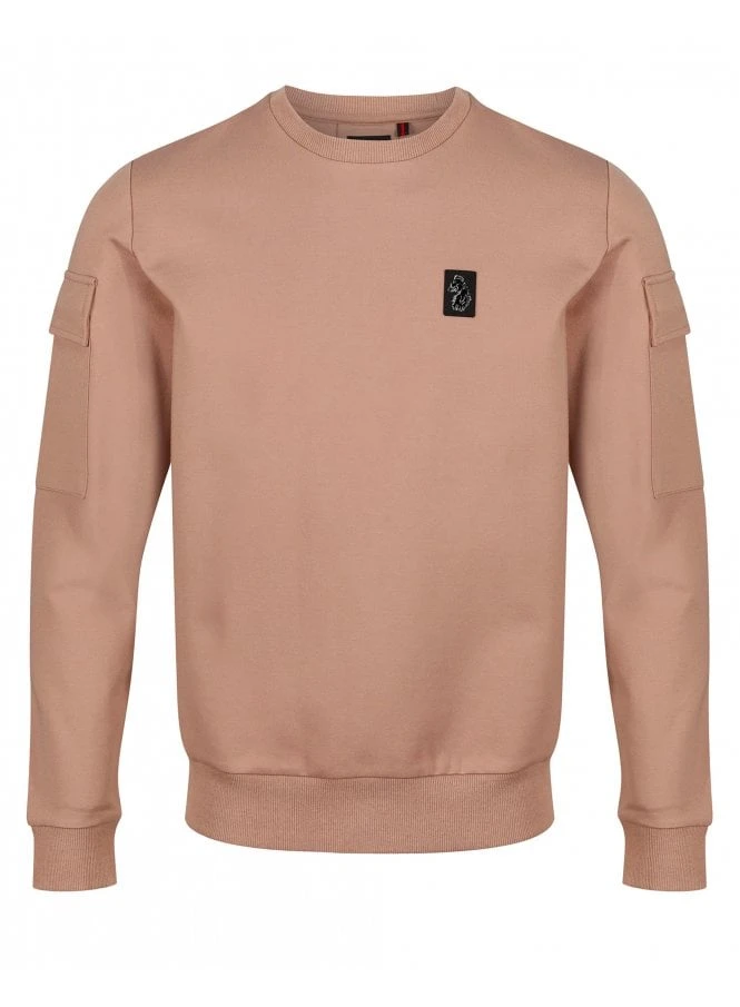 Luke Hunter Pocket Sweatshirt Oatmeal Oatmeal