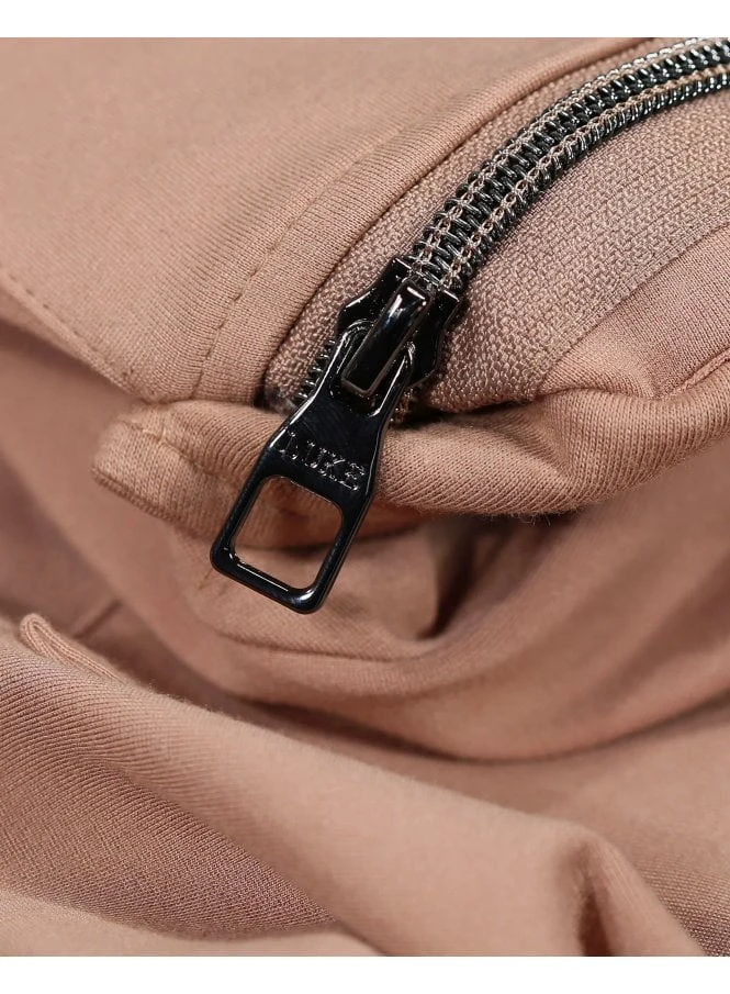 Luke Hunter Pocket Sweatshirt Oatmeal Oatmeal - Image 3