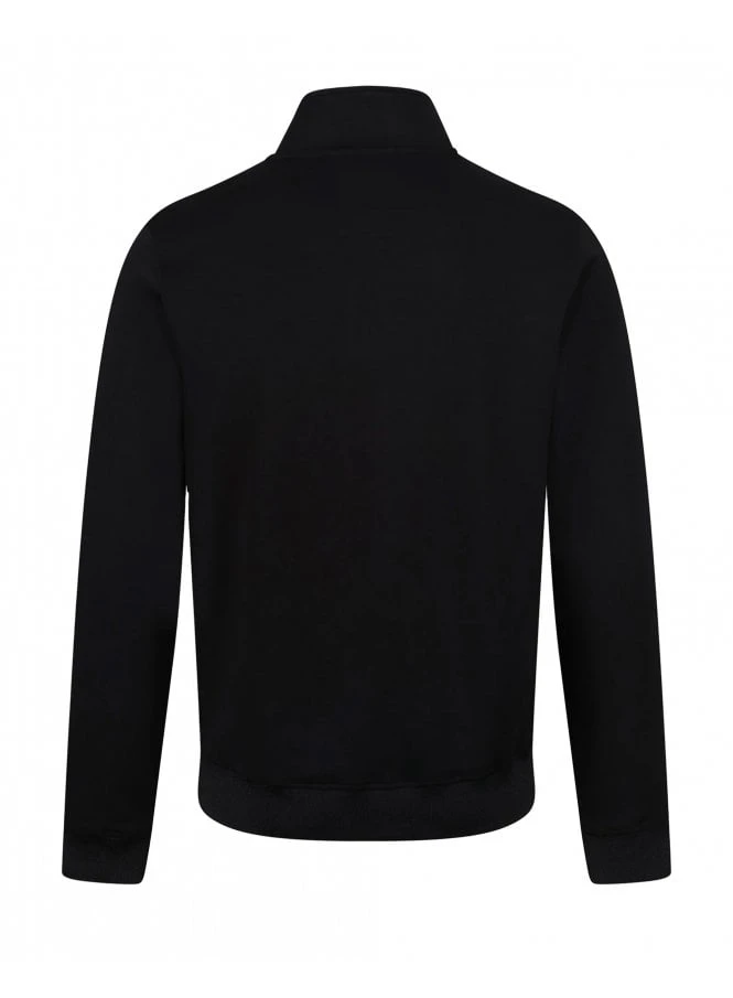 Luke Mainline Full Hardy Zip Sweatshirt Jet Black Jet Black - Image 5