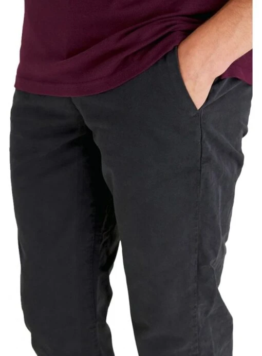 Lyle & Scott Anfield Chino Pants Jet Black Jet Black - Image 2