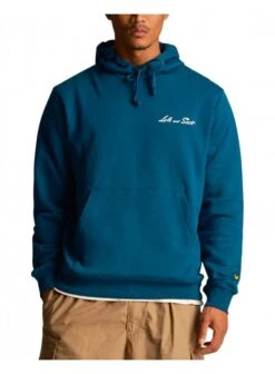 Lyle & Scott Graphic Ski Hoodie Apres Navy Apres Navy