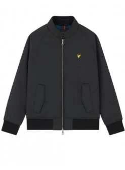 Lyle & Scott Softshell Harrington Jacket Jet Black Jet Black