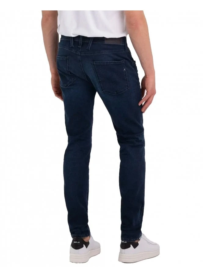 Replay Anbass Hyperflex Recycled Slim Fit 360 Jean 007 007 - Image 4