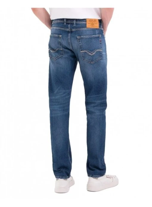 Replay Grover Straight Fit Denim Jeans 009 009 - Image 4