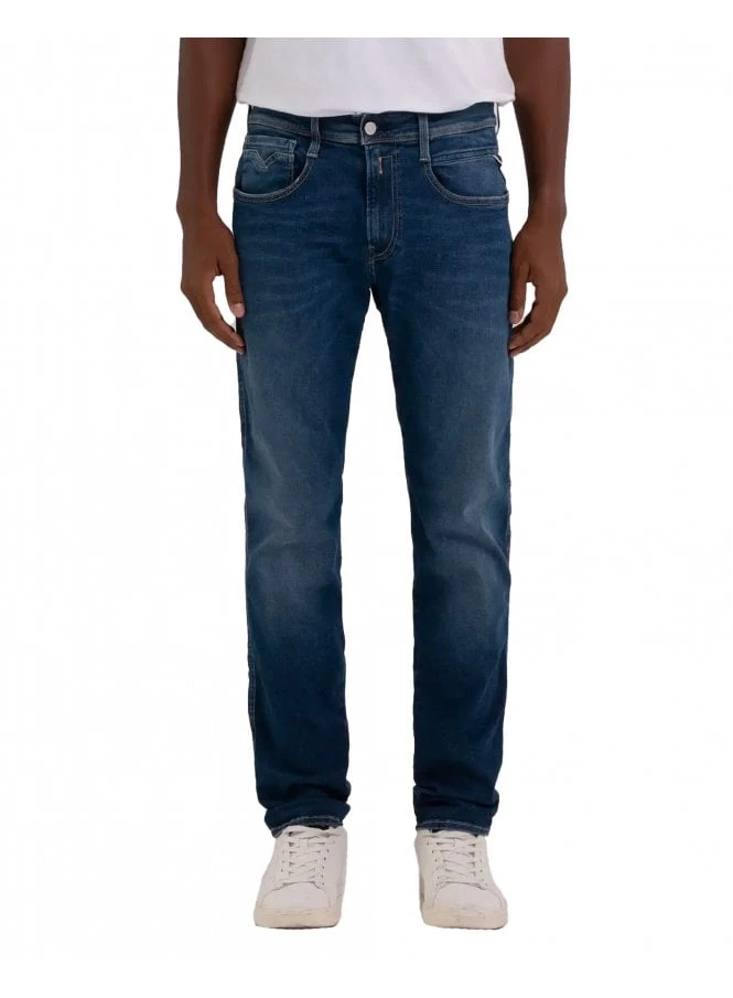 Replay Hyperflex Premium Stretch Denim Slim Fit Jean Anbass 007 007
