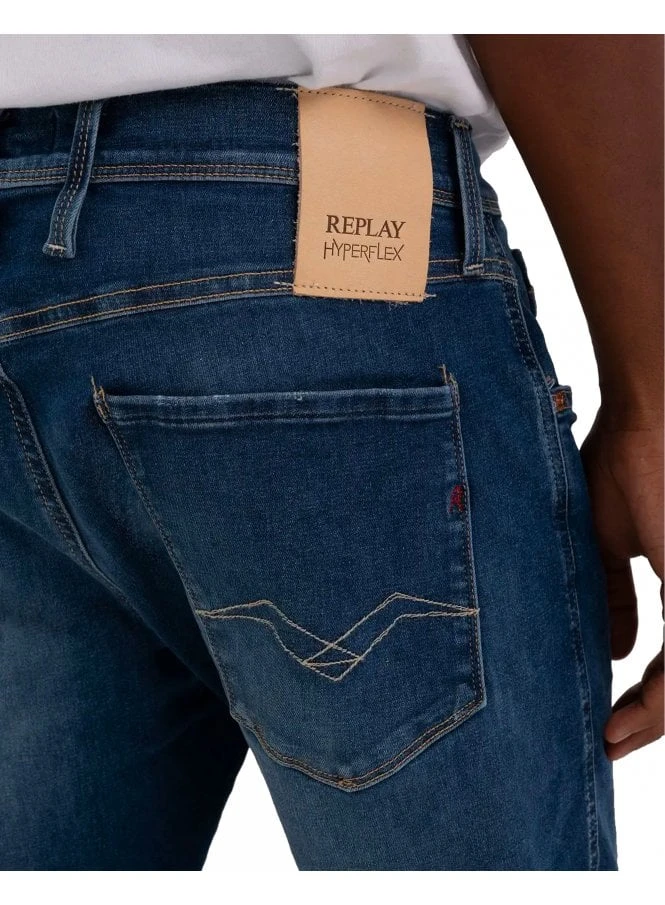 Replay Hyperflex Premium Stretch Denim Slim Fit Jean Anbass 007 007 - Image 4