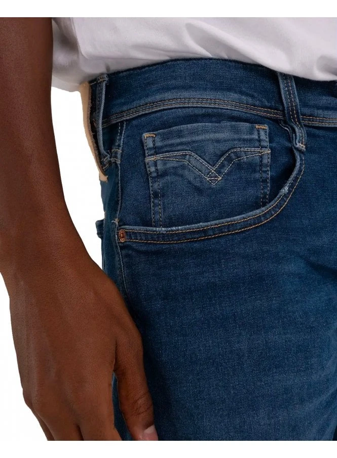 Replay Hyperflex Premium Stretch Denim Slim Fit Jean Anbass 007 007 - Image 5