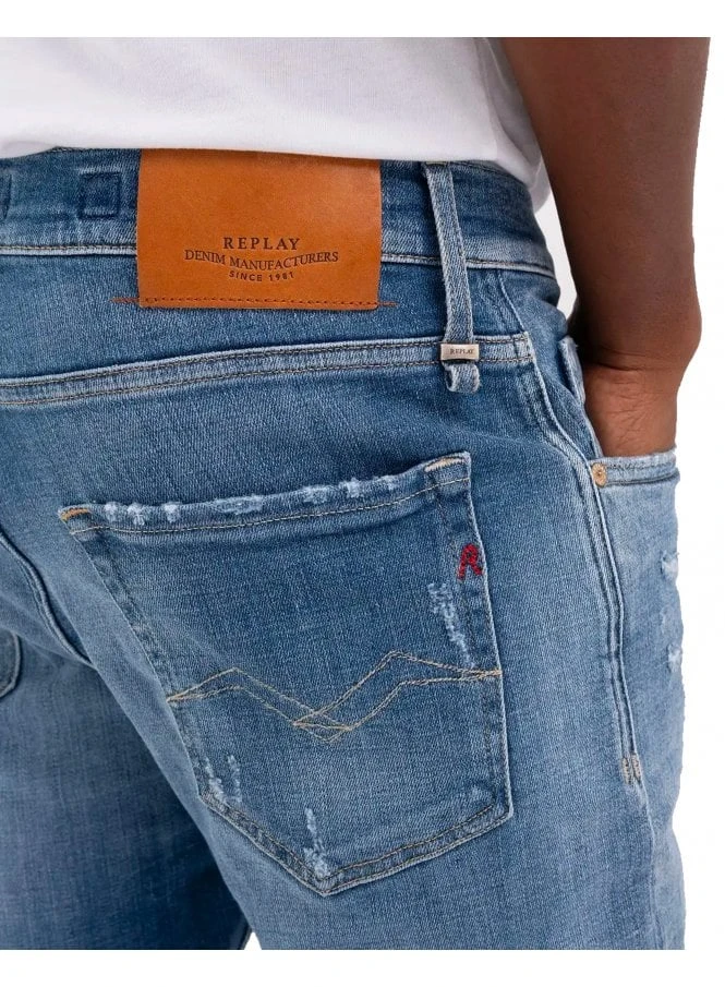 Replay Mickym Premium Aged 10yrs Slim Jeans 009 009 - Image 3