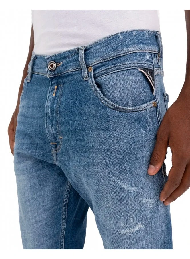 Replay Mickym Premium Aged 10yrs Slim Jeans 009 009 - Image 4